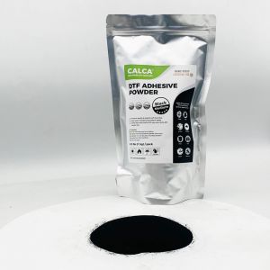 High-Quality CALCA BM7 Direct to Film TPU DTF Powder (2.2lbs Pack, 35.2oz, Medium, Black, Anti-sublimation)