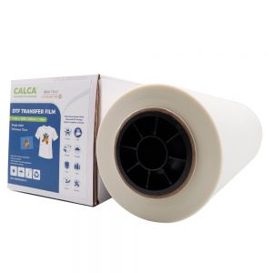 CALCA Pro 11.8in x 328ft / 30cm x 100m DTF Transfer Film Premium Roll-Single Sided Warm Peel
