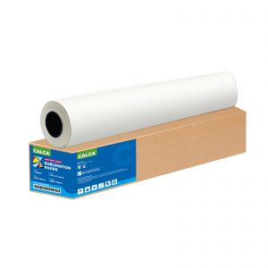 CALCA 44" x 328ft 100g High-Tack Sticky Apparel Sublimation Transfer Paper Roll – Anti-Ghosting Formula